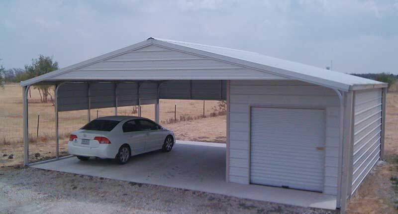 Combo buildings - carport and storage
