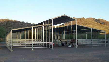Large Equestrian Shelter